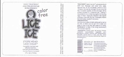 Lice Ice Cf_label_4oz (Lice Ice Cf Label 4oz)